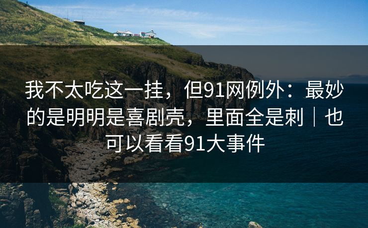 我不太吃这一挂，但91网例外：最妙的是明明是喜剧壳，里面全是刺｜也可以看看91大事件